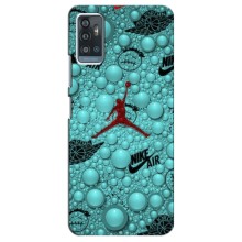 Силиконовый Чехол Nike Air Jordan на ЗТЕ Блейд А71 (Джордан Найк)