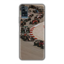 Чехол с прнтом Формула 1 на ZTE Blade A71 – Боліди на трасі