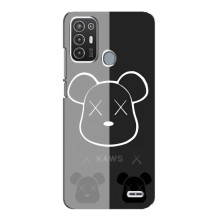 Чехлы для ZTE Blade A72 - Bearbrick Louis Vuitton (PREMIUMPrint) (БеарБрик глаза)