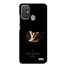 Чехлы Луи Витон для ZTE Blade A72 (AlphaPrint - LOUIS VUITTON) (ремешок LV)