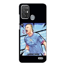 Чехлы с футболистом Ерлинг Холанд для ZTE Blade A72 (AlphaPrint) (гол Эрлинг Холланд)