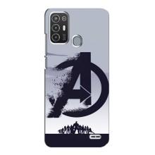 Чехлы с героями Марвел ZTE Blade A72 (VPrint)