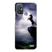Чехлы с изображением разных животных для ZTE Blade A72 (Лошадь)
