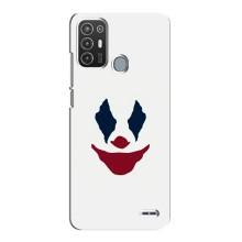 Чехлы с картинкой Джокера на ZTE Blade A72 (Лицо Джокера)