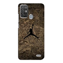 Чехлы для ZTE Blade A72 - с картинкой JORDAN (AlphaPrint) (Logo Jordan)