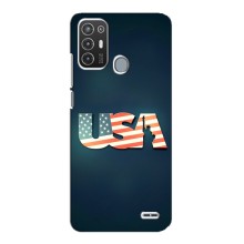 Чохол Прапор USA для ZTE Blade A72 (USA)