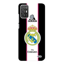 Чехол для ZTE Blade A72 с принтом (Лого Real Madrid)