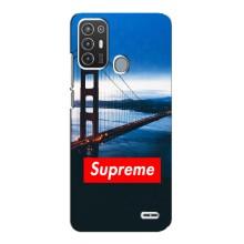 Чеохол для ZTE Blade A72 з картинкою Supreme (AlphaPrint)