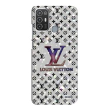 Чехол Стиль Louis Vuitton на ZTE Blade A72 (Яркий LV)