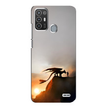 Чохол дракон Беззубик для ZTE Blade A72 – Мультік Беззубик