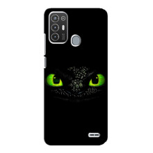 Чохол дракон Беззубик для ZTE Blade A72 – Очі Беззубика