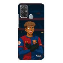 Чехол с футболистом Ламин Ямаль ZTE Blade A72 (Футболист Ямал)