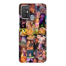 Чехол Рапунцель для ZTE Blade A72 – Рапунцель коллаж
