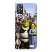Чохол з мультфільмом Шрек на ZTE Blade A72