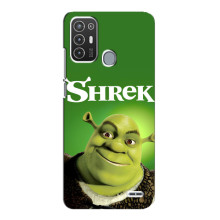Чохол з мультфільмом Шрек на ZTE Blade A72 – Шрек
