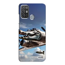 Чохол з мемом Тралалело тралала на ZTE Blade A72 (Бомбардіро крокоділо)