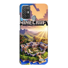Чохол з картинками Майнкрафт для ZTE Blade А72 – Minecraft