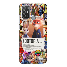 Чехол Зоотрополіс на ZTE Blade A72 – Коллаж Зоо