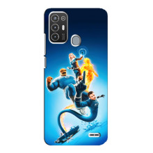 Чохол з принтом Фантастична четвірка для ZTE Blade A72 – Фантастична 4-ка
