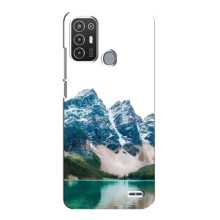 Силиконовый чехол с КАРТИНКАМИ лето для ZTE Blade A72 (AlphaPrint) (Гори)