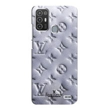 Текстурний Чохол Louis Vuitton для ЗТЕ Блейд А72 (Білий ЛВ)