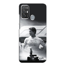 Чехол с прнтом Формула 1 на ZTE Blade A72 – Фон Формула-1