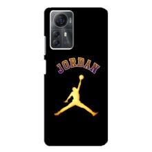 Чехлы для ZTE Blade A72s - с картинкой JORDAN (AlphaPrint) – Jordan Gold