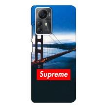 Чехол для ZTE Blade A72s с картинкой Supreme (AlphaPrint)