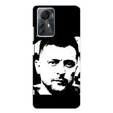 Чехол для ZTE Blade A72s (AlphaPrint - с принтом Зеленского)