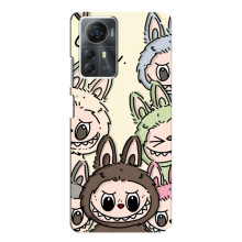 Чохол з Лабубу на ZTE Blade A72s (Колаж Лабубу)