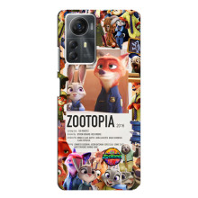Чехол Зоотрополіс на ZTE Blade A72s – Коллаж Зоо
