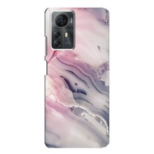 Мраморний чехол на ZTE Blade A72s (VPrint) (Пурпурний Мрамор)