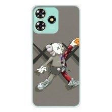 Чехлы для ZTE Blade A73 - Bearbrick Louis Vuitton (PREMIUMPrint) (Беарбрик Джордан)