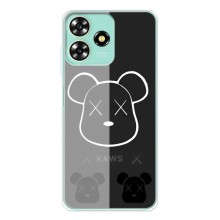 Чехлы для ZTE Blade A73 - Bearbrick Louis Vuitton (PREMIUMPrint) (БеарБрик глаза)