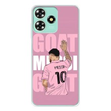 Чохли Лео Мессі в Маямі на ZTE Blade A73 (GOAT MESSI)