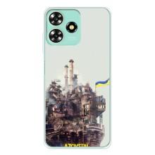 Чохли на військову тематику для ZTE Blade A73 – Азовсталь