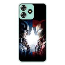 Чехлы с героями Марвел ZTE Blade A73 (VPrint)