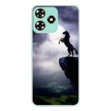 Чохли з зображенням різних тварин на ZTE Blade A73 (Кінь)