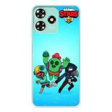 Чехлы Brawl Stars для ZTE Blade A73 (AlphaPrint)