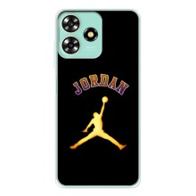 Чохли для ZTE Blade A73 - з картинкою JORDAN (AlphaPrint) (Jordan Gold)