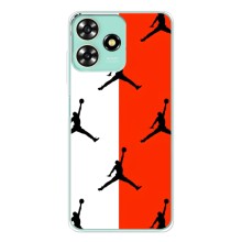 Чохли для ZTE Blade A73 - з картинкою JORDAN (AlphaPrint) (Лого Джордан)