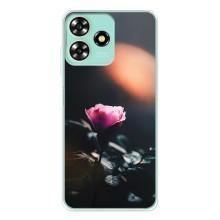 Чохли з принтом Троянд для ZTE Blade A73 – Квітка нічна