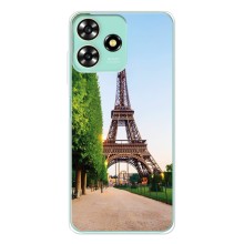Чохол Ейфелева Вежа ZTE Blade A73 - (AlphaPrint) (Дорога до Парижу)