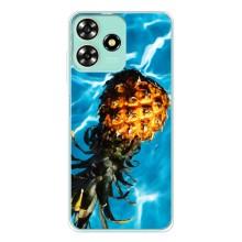 Чохол з зображенням смачної їжі для ZTE Blade A73 – Ананас