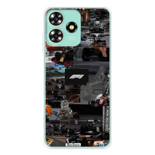 Чехол Формула1 на ZTE Blade A73 – Коллаж Ф1