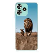 Чехол Король лев на ЗТЕ Блейд А73 (Мусафа и Симба)