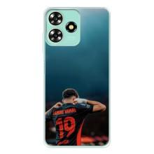 Чехол с футболистом Ламин Ямаль ZTE Blade A73 (Ламин 19)