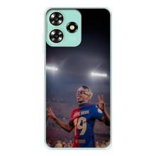 Чехол с футболистом Ламин Ямаль ZTE Blade A73 (Ямаль на стадионе)