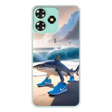 Чохол з мемом Тралалело тралала на ZTE Blade A73