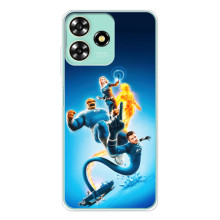 Чехол с принтом Фантастическая четверка для ZTE Blade A73 – Фантастическая четверка